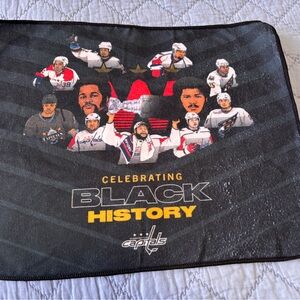 Washington Capitals Black History Towel